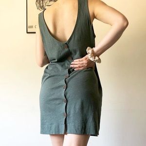 Button down dress sz small